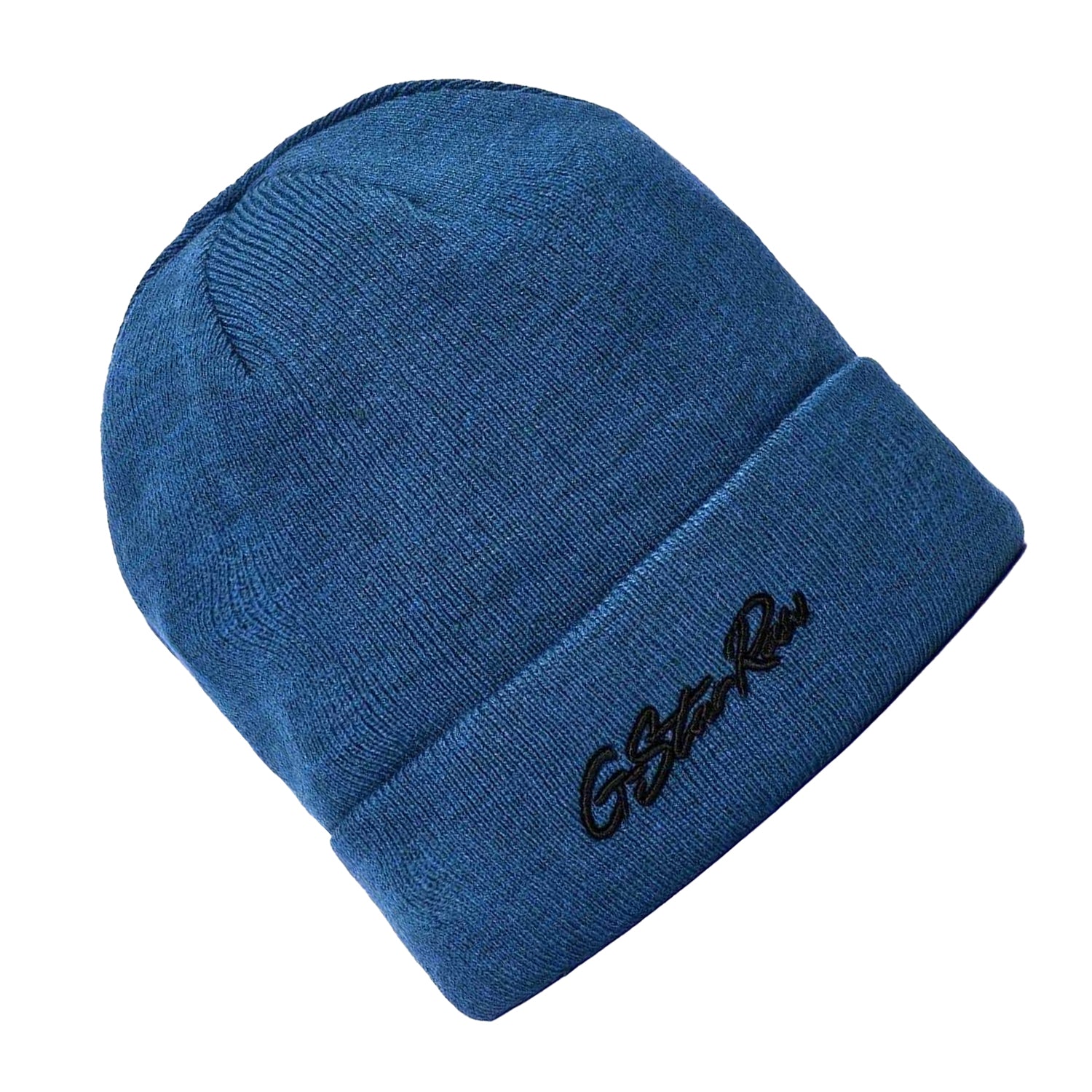Retro Blue - Back - G-Star Unisex Adult Lettering Beanie
