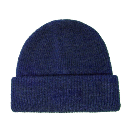 Navy - Back - Jack Wills Ribbed Casual Beanie