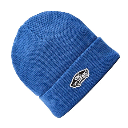 True Blue - Back - Vans Unisex Adult Logo Beanie