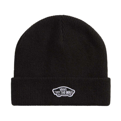 Black - Front - Vans Unisex Adult Logo Beanie