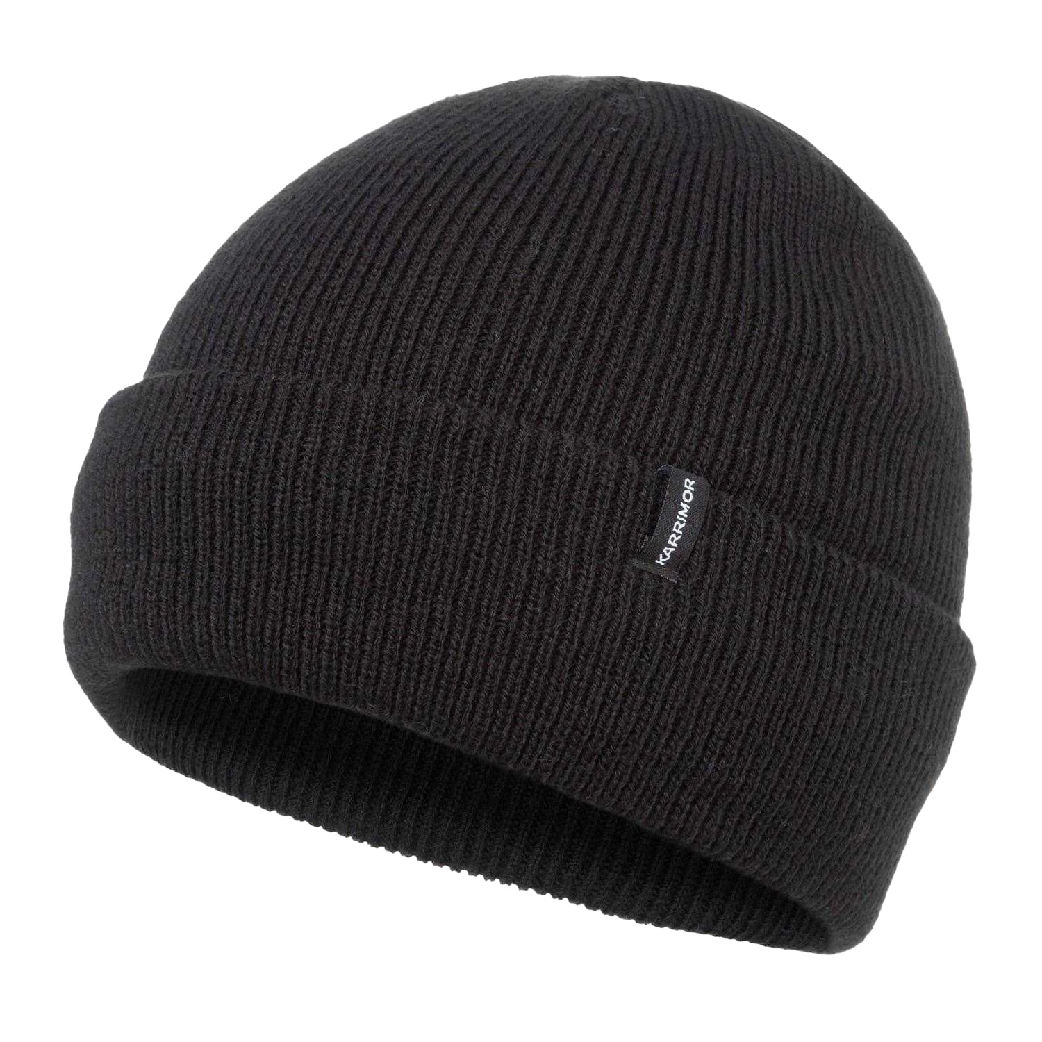 Black - Side - Karrimor Unisex Adult Beanie