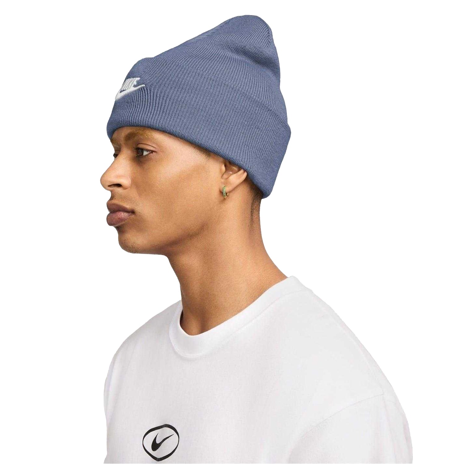 Indigo - Side - Nike Unisex Adult NSW Beanie