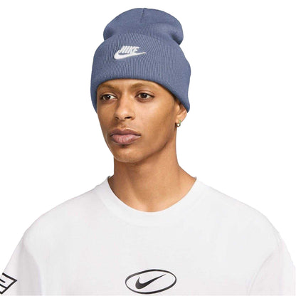 Indigo - Front - Nike Unisex Adult NSW Beanie