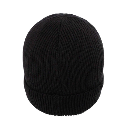 Black - Side - Karrimor Unisex Adult Ribbed Knitted Outdoor Beanie