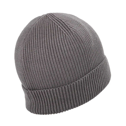 Grey - Back - Karrimor Unisex Adult Ribbed Knitted Outdoor Beanie