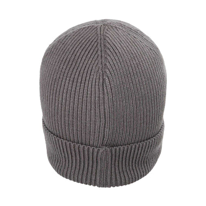 Grey - Side - Karrimor Unisex Adult Ribbed Knitted Outdoor Beanie