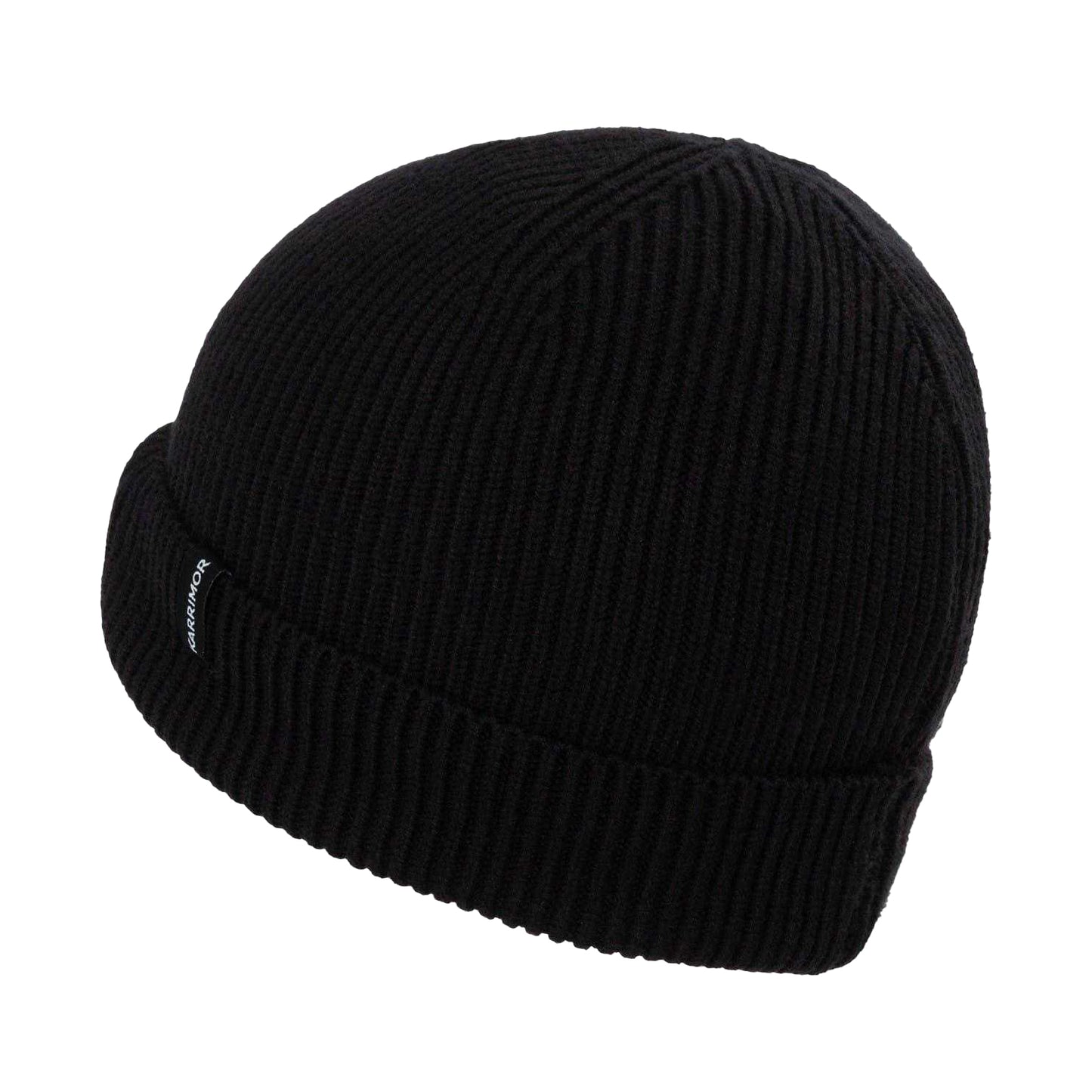 Black - Front - Karrimor Unisex Adult Ribbed Knitted Outdoor Beanie