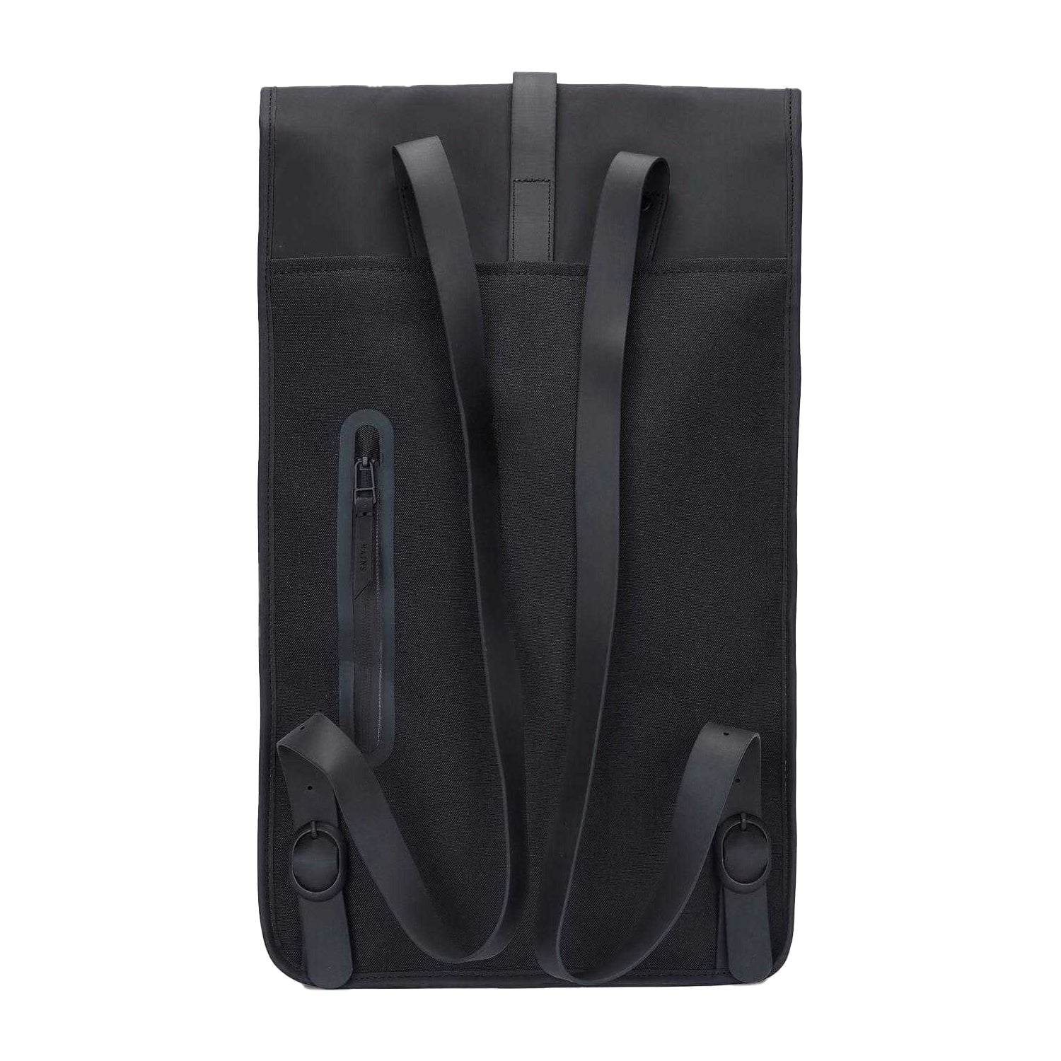 Black - Back - Rains Commuter Backpack