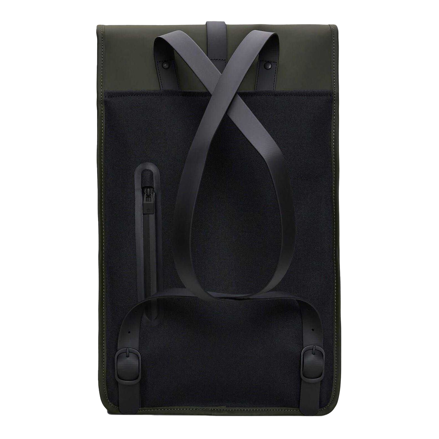 Green - Back - Rains Commuter Backpack