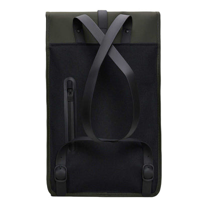 Green - Back - Rains Commuter Backpack