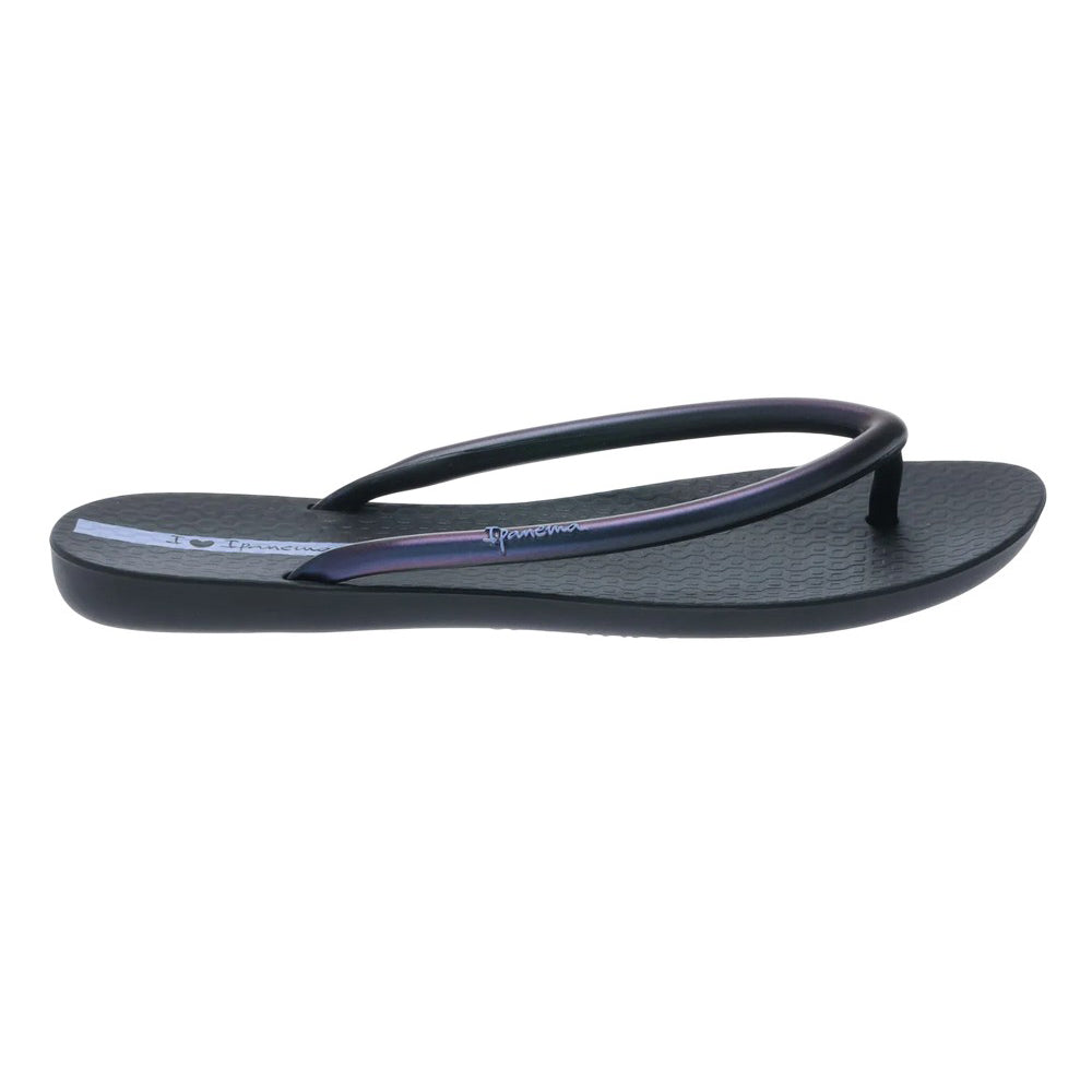 Black - Lifestyle - Ipanema Womens-Ladies Wave Bubble Flip Flops