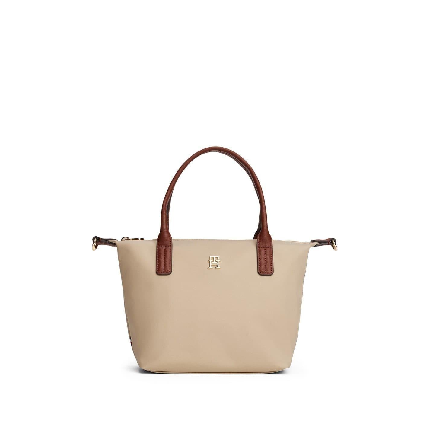 Sandalwood - Front - Tommy Hilfiger Nylon Tote Bag
