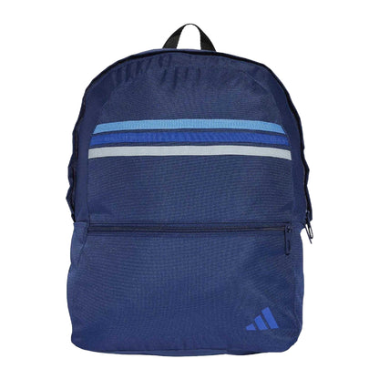 Blue - Front - Adidas Childrens-Kids Stripes School Backpack