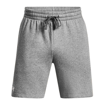 Frost Gray - Front - Under Armour Mens Rival Cotton Blend Shorts