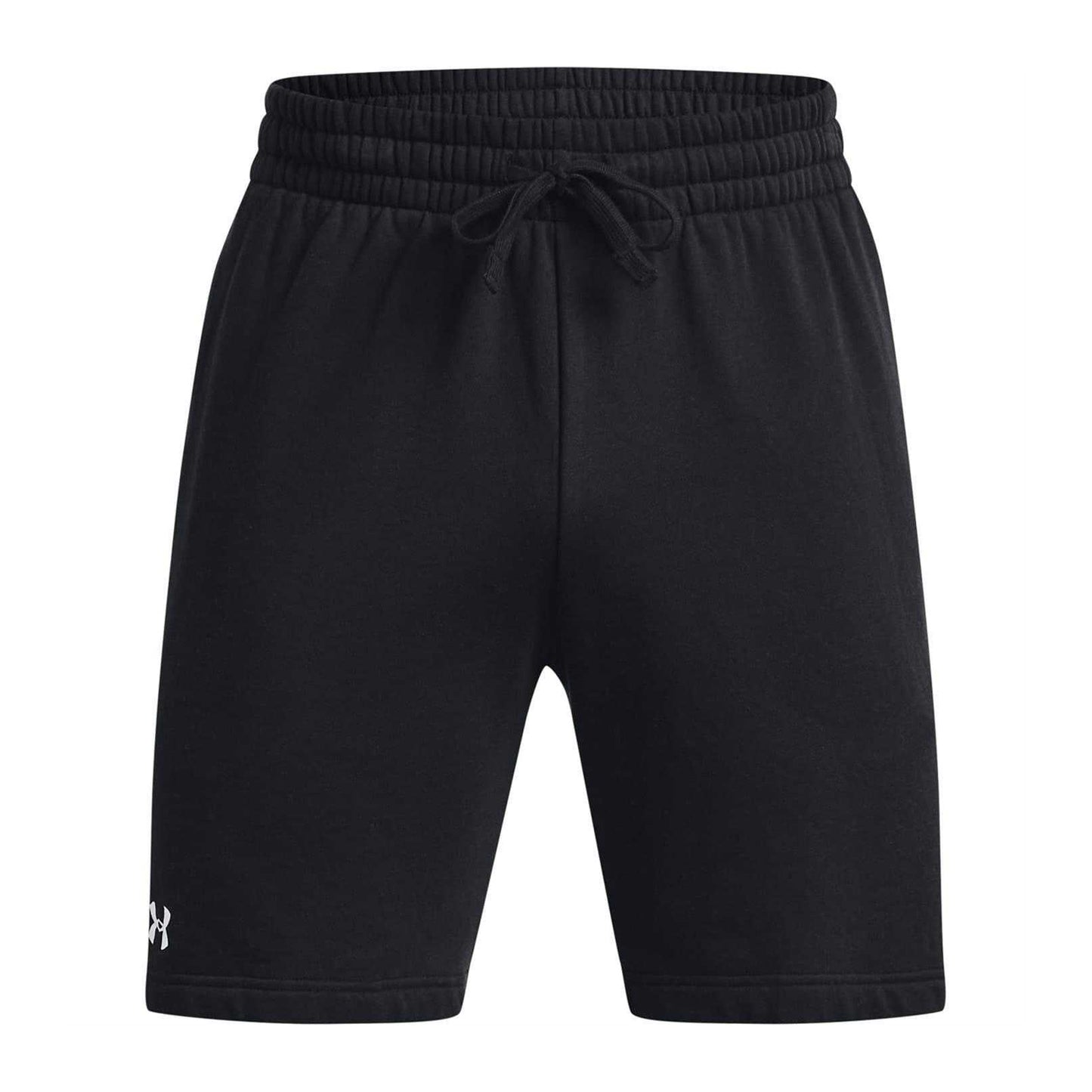 Black - Front - Under Armour Mens Rival Cotton Blend Shorts