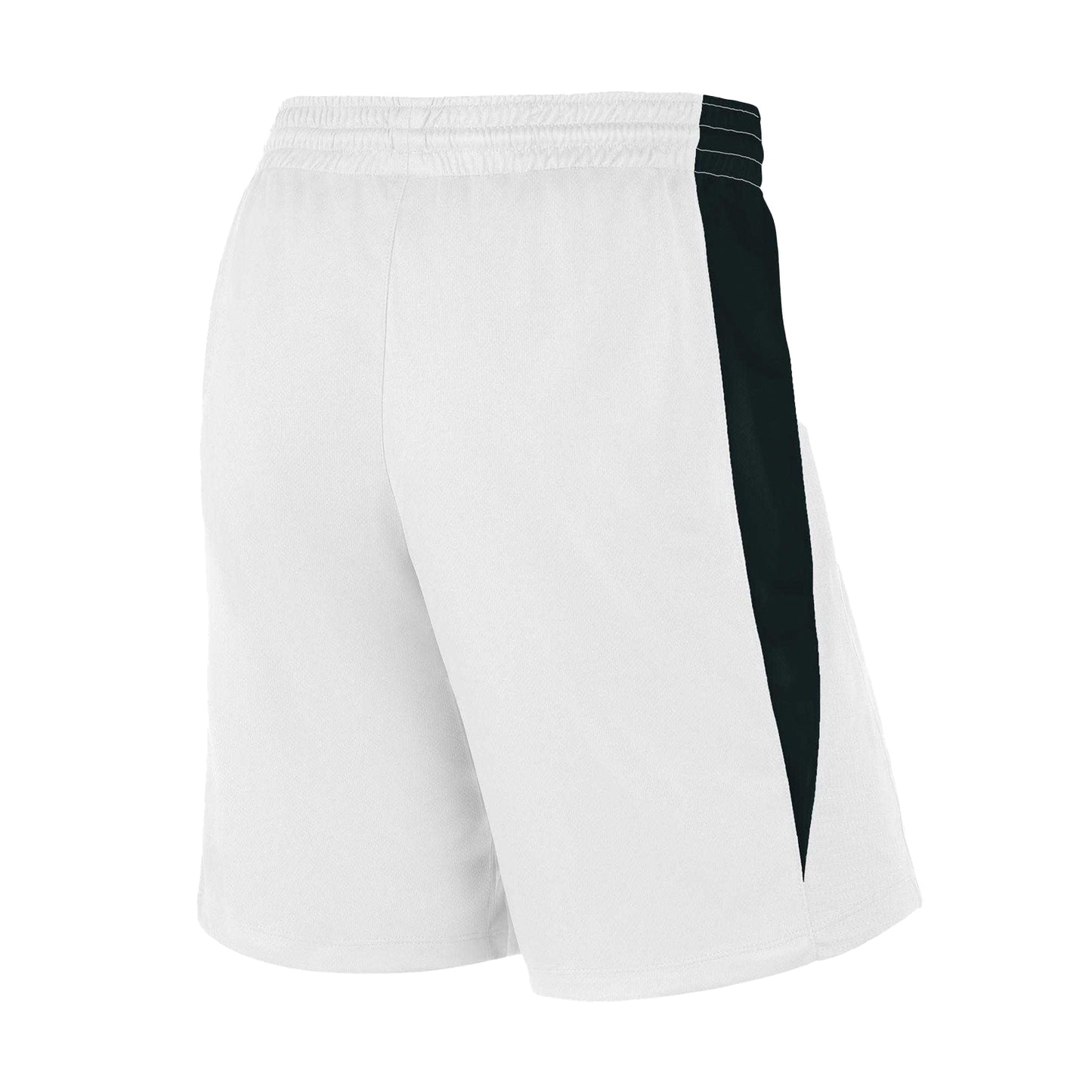 White-Black - Back - Nike Mens Basketball Shorts