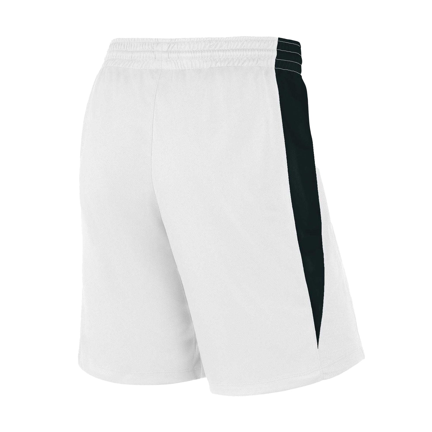 White-Black - Back - Nike Mens Basketball Shorts