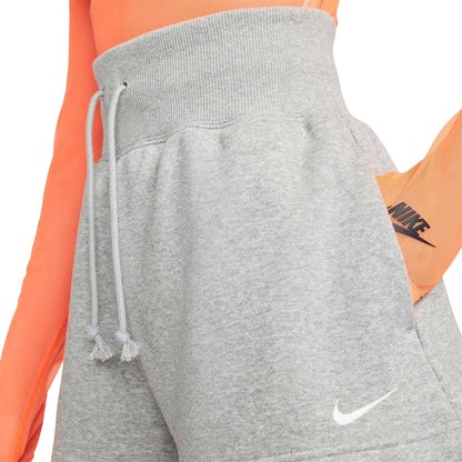 Grey - Back - Nike Womens-Ladies Sportswear Essential Shorts