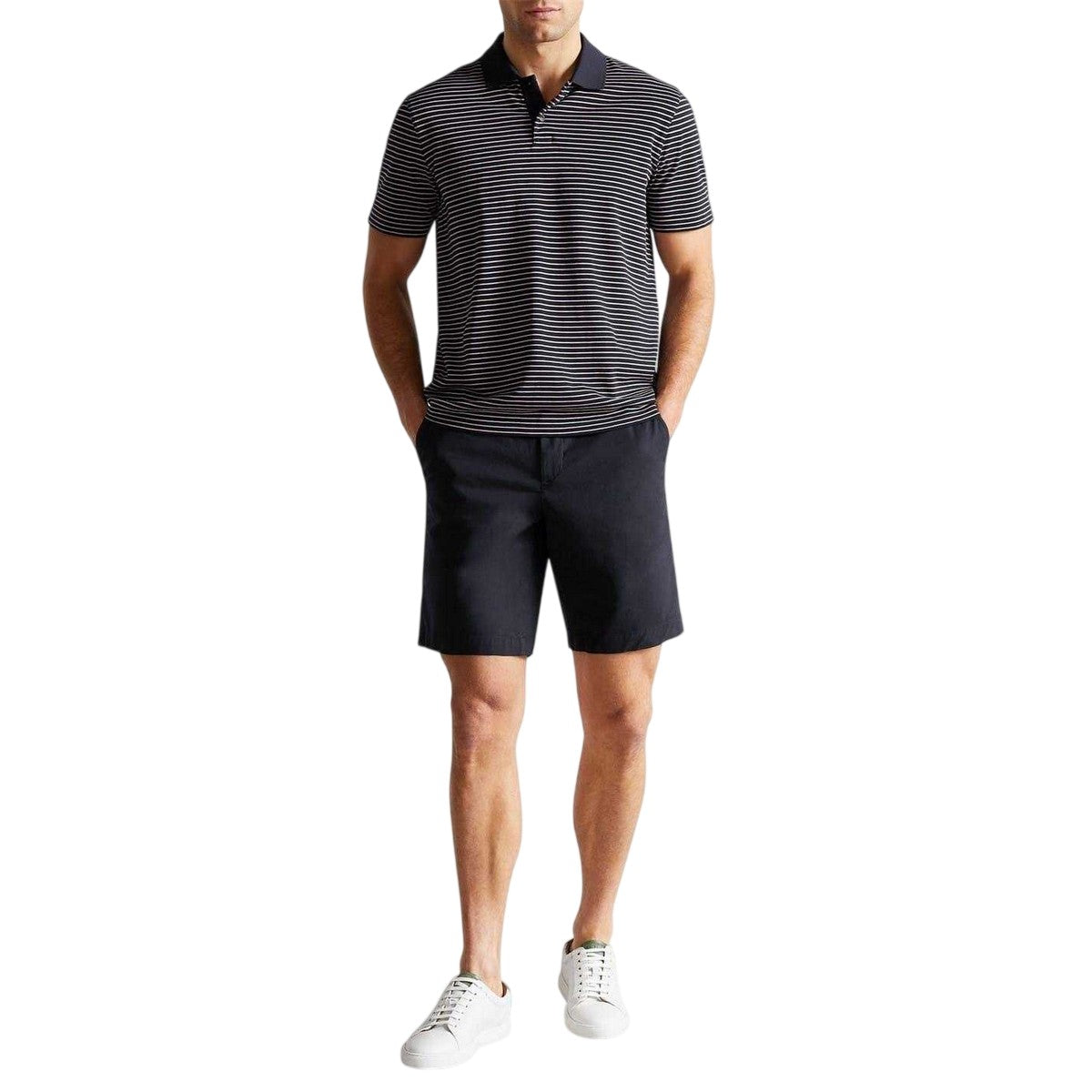 Dark Navy - Lifestyle - Ted Baker Mens Chino Shorts
