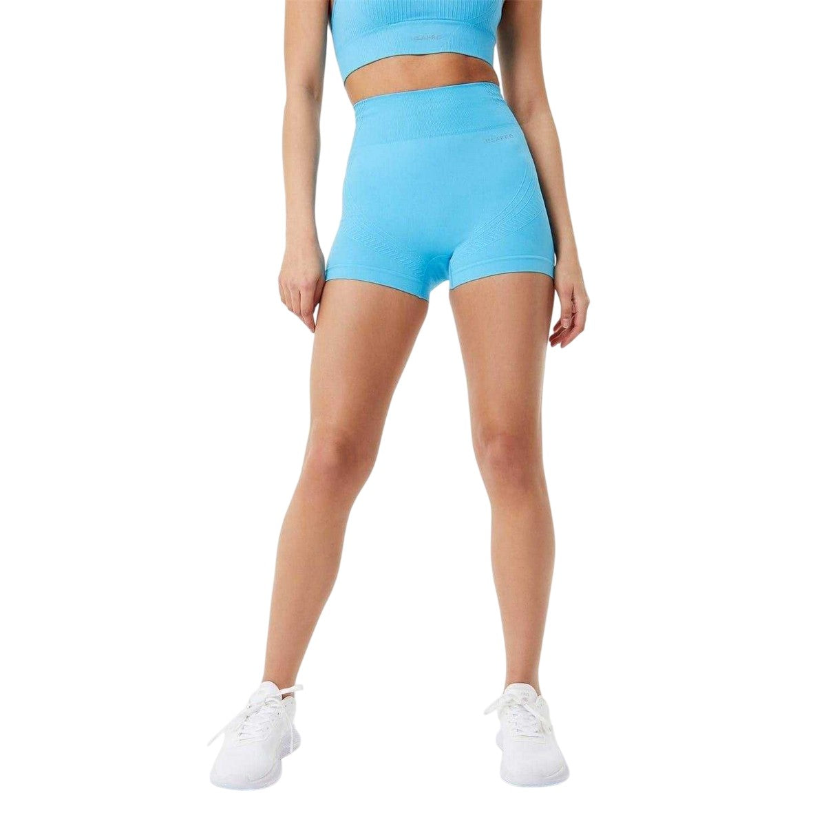 Aqua - Side - USA Womens-Ladies Nylon Shorts