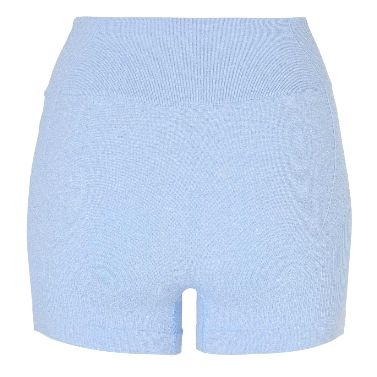 Brunnera Blue - Back - USA Womens-Ladies Nylon Shorts