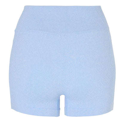 Brunnera Blue - Back - USA Womens-Ladies Nylon Shorts