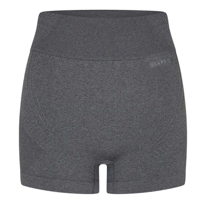 Charcoal - Front - USA Womens-Ladies Nylon Shorts