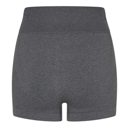 Charcoal - Back - USA Womens-Ladies Nylon Shorts