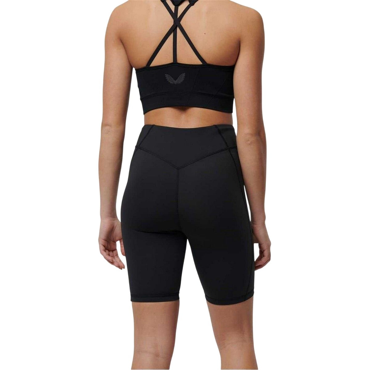 Onyx - Back - Castore Womens-Ladies Active Elite Cycling Shorts