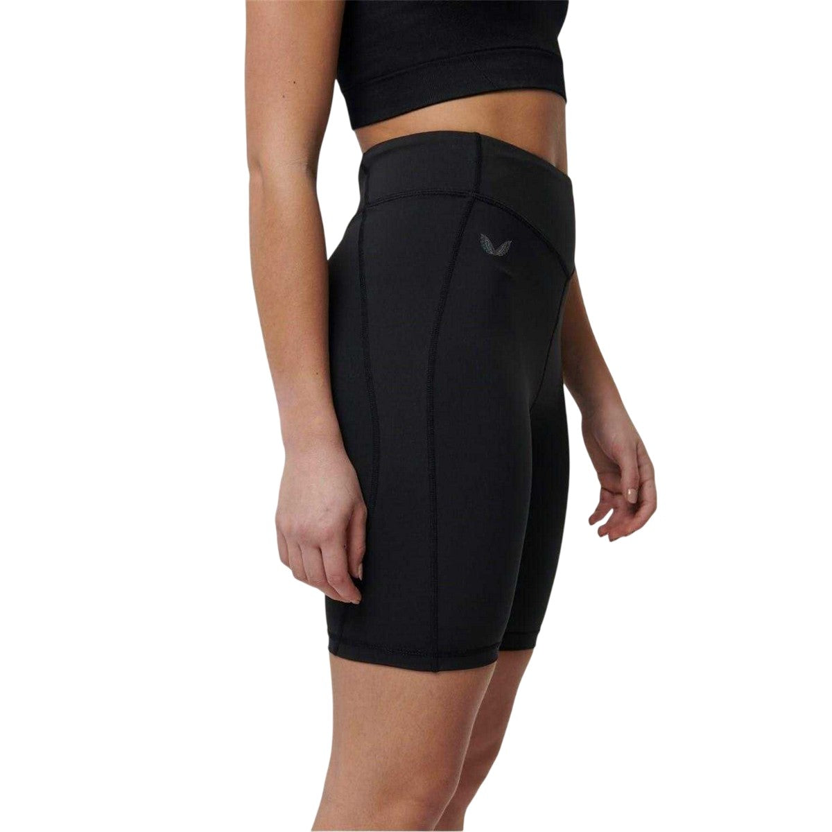 Onyx - Side - Castore Womens-Ladies Active Elite Cycling Shorts
