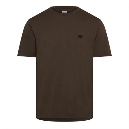 Green - Front - C.P. Company Mens T-Shirt