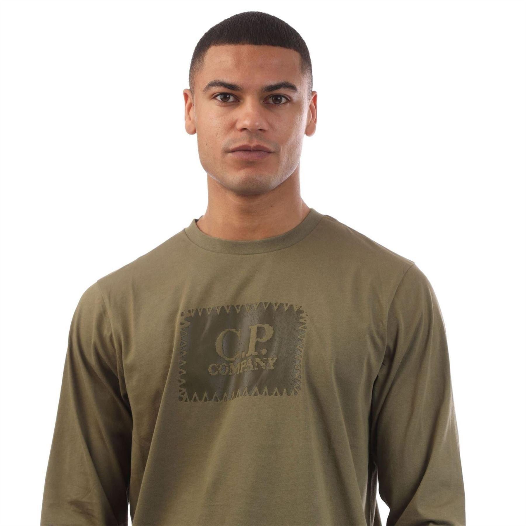 Green - Side - C.P. Company Mens T-Shirt