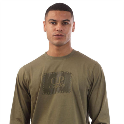 Green - Side - C.P. Company Mens T-Shirt