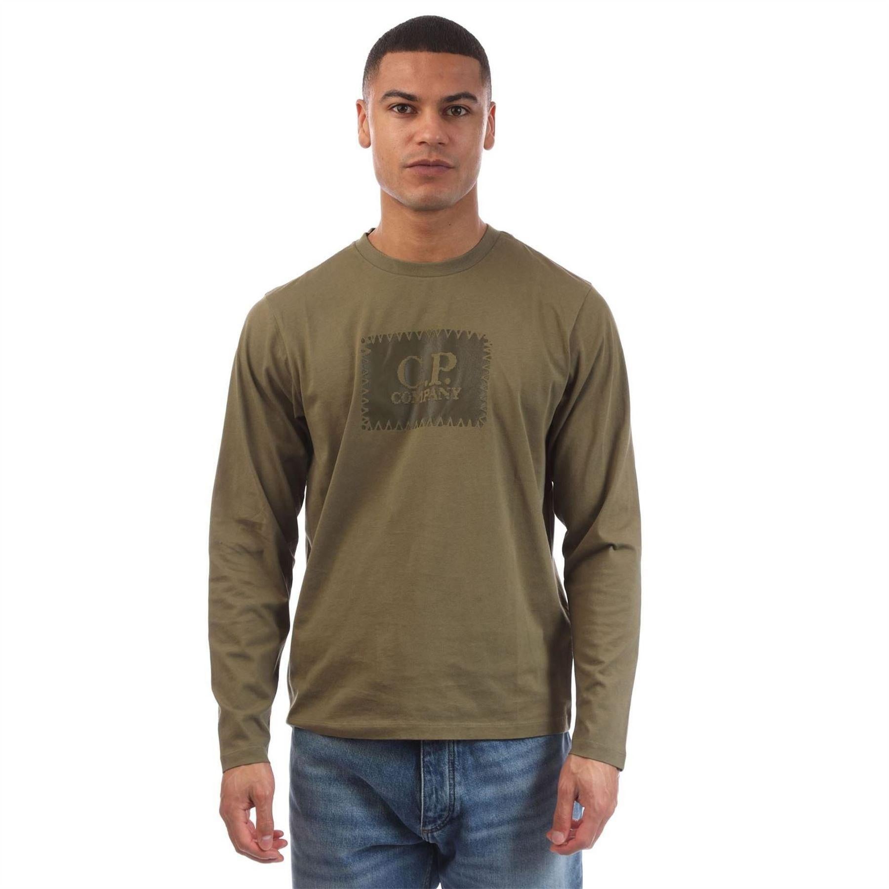 Green - Lifestyle - C.P. Company Mens T-Shirt