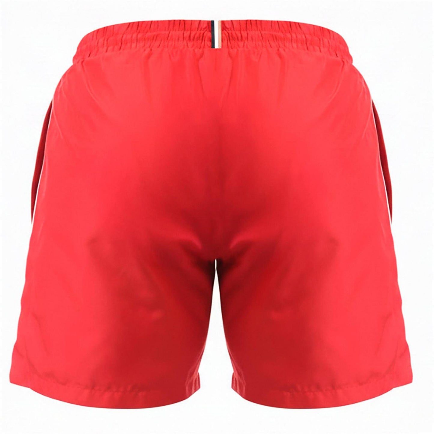 Red - Back - Boss Mens Starfish Swim Shorts