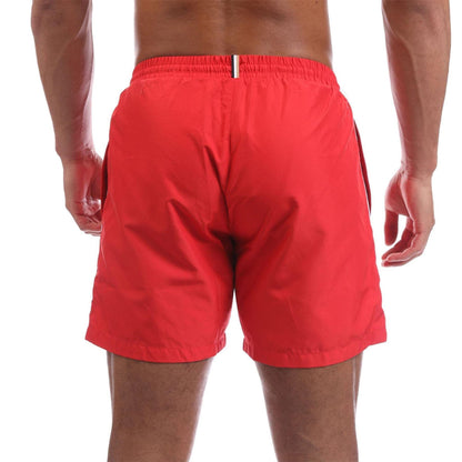 Red - Lifestyle - Boss Mens Starfish Swim Shorts