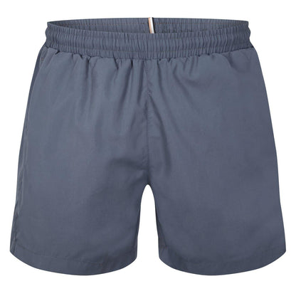 Charcoal Grey - Front - Boss Mens Dolphin Swim Shorts
