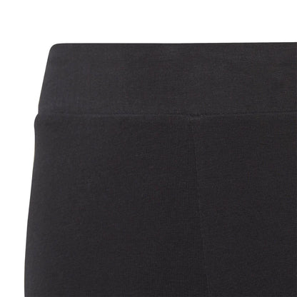 Black-White - Lifestyle - Adidas Girls Essential Breathable Biker Shorts