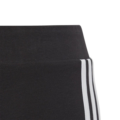 Black-White - Pack Shot - Adidas Girls Essential Breathable Biker Shorts