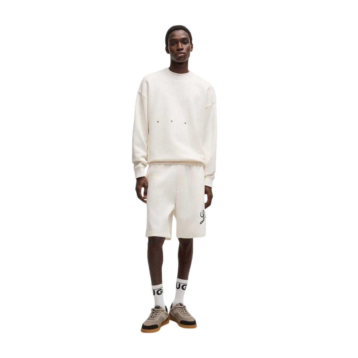 Natural - Lifestyle - Hugo Mens Sweat Shorts