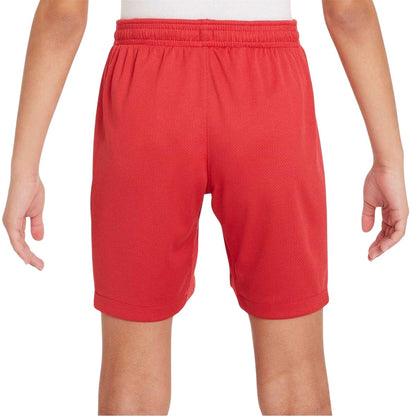 Red - Back - Nike Childrens-Kids Liverpool FC Home Shorts
