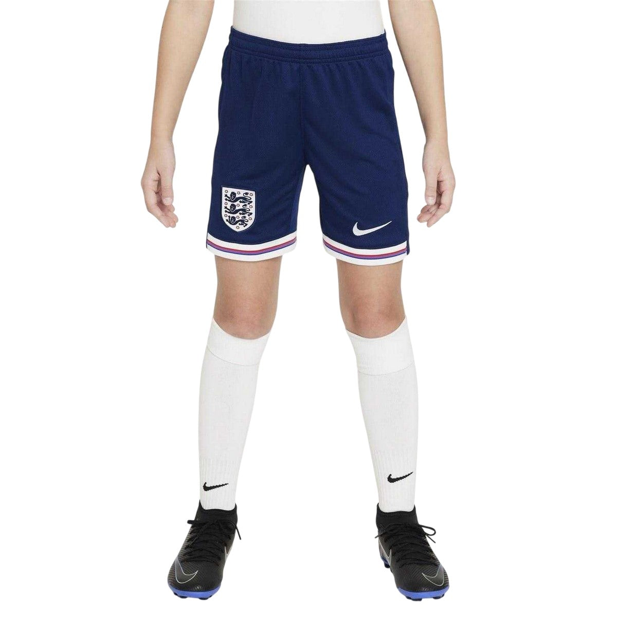 Blue - Side - Nike Childrens-Kids Football Shorts