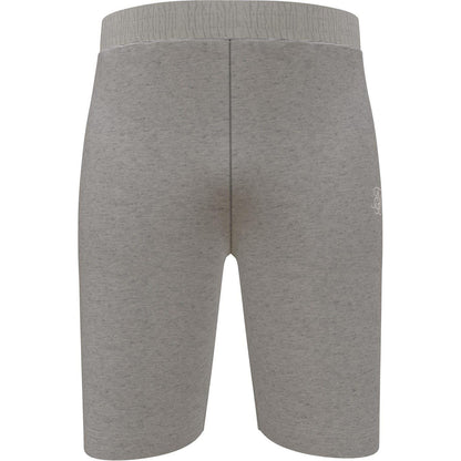 Grey Marl Marl - Front - SikSilk Mens Logo Sweat Shorts