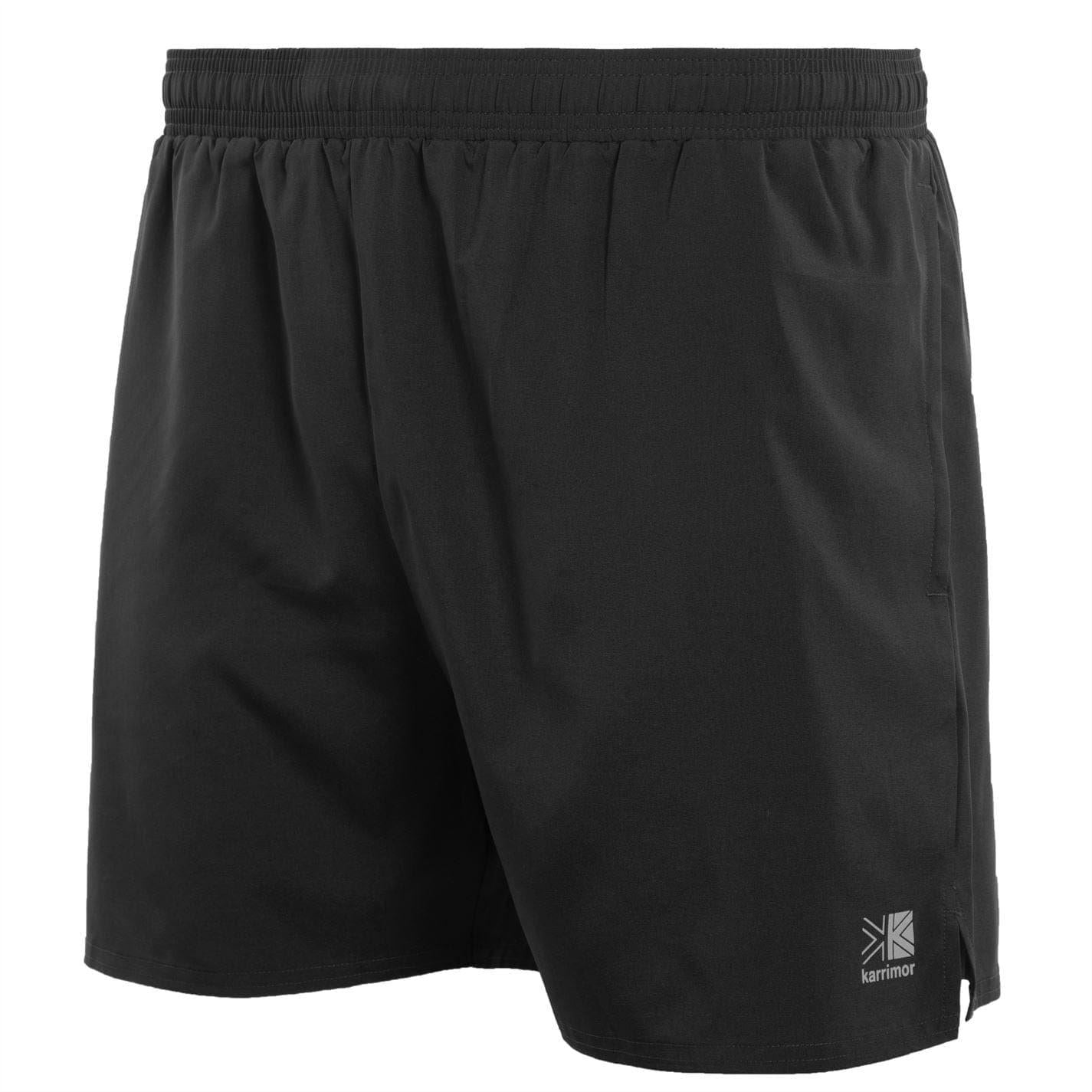 Black - Side - Karrimor Mens Running Shorts