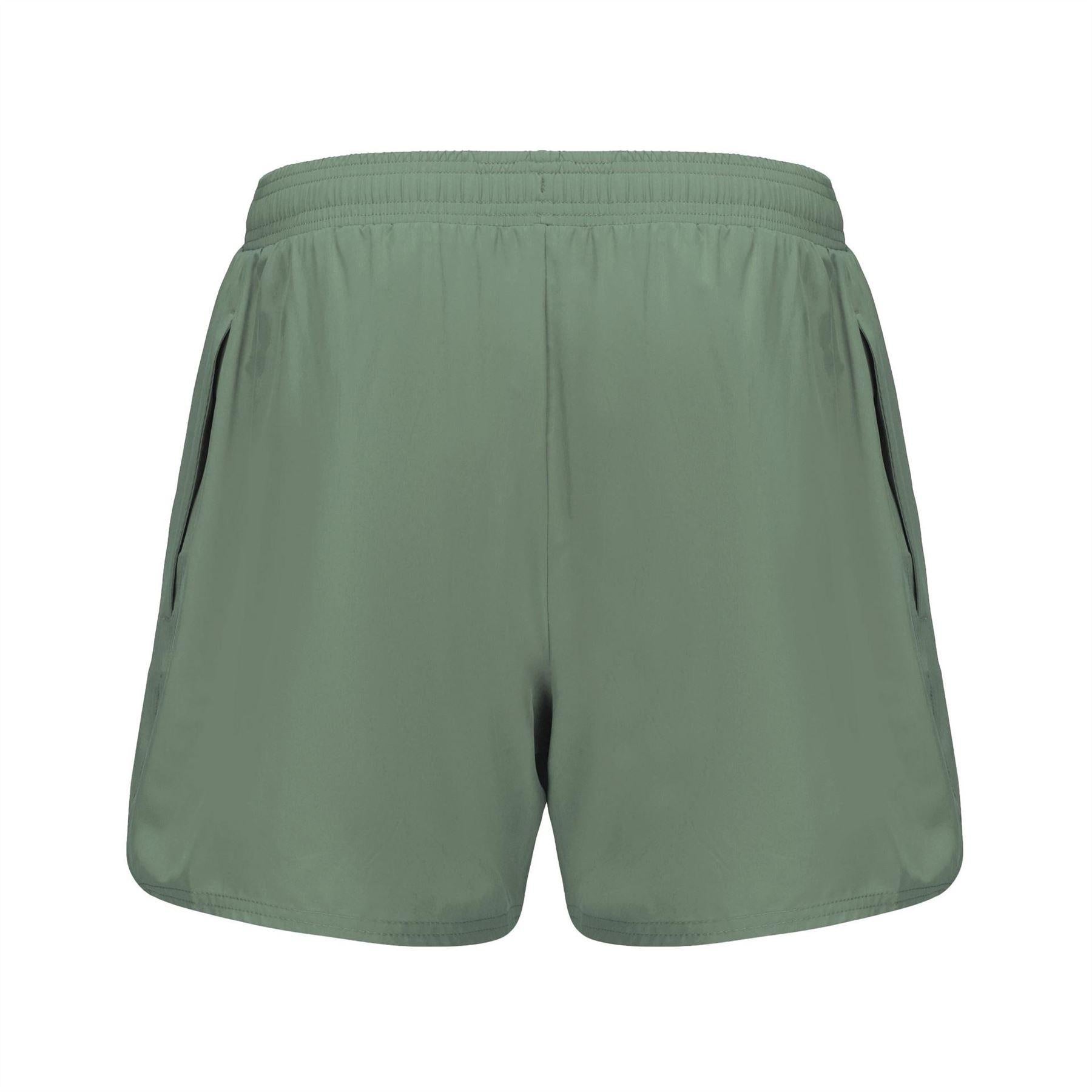 Granite-Green - Side - Karrimor Mens Running Shorts