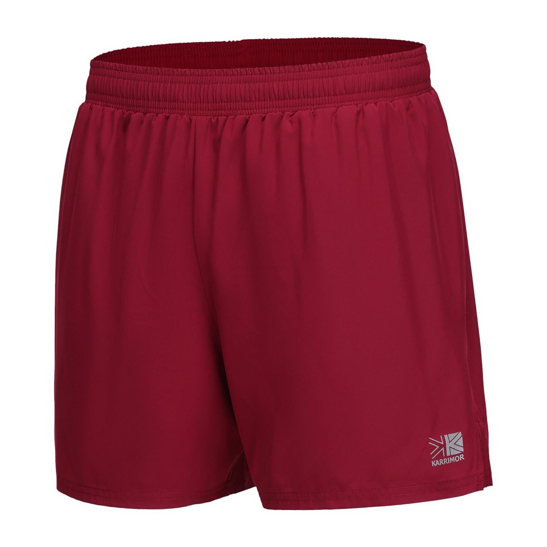 Berry Red - Back - Karrimor Mens Running Shorts