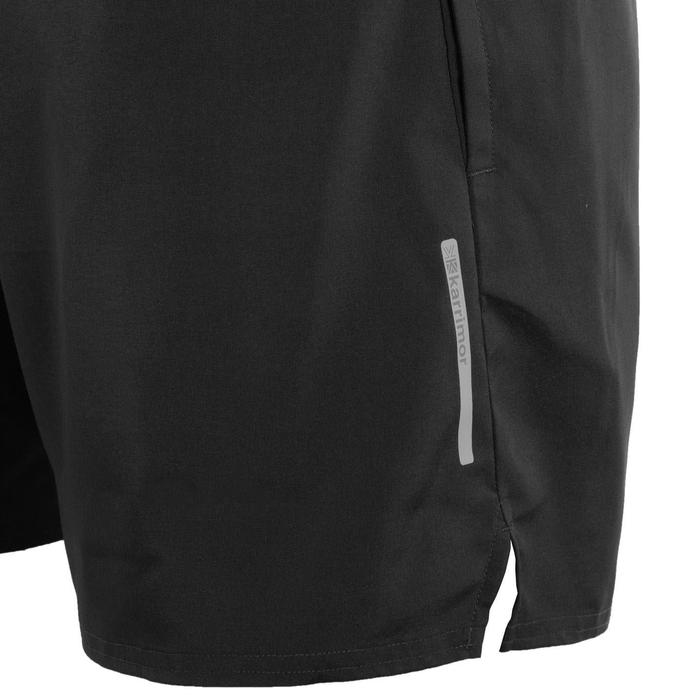 Black - Lifestyle - Karrimor Mens Running Shorts