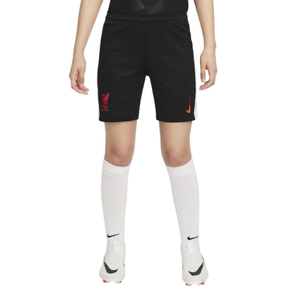 Black - Side - Nike Childrens-Kids Third Shorts