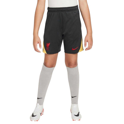 Grey - Side - Nike Childrens-Kids Strike Shorts