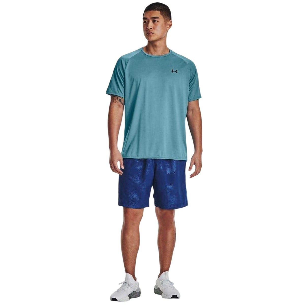 Blue - Lifestyle - Under Armour Mens Performance Athletic Workout Shorts